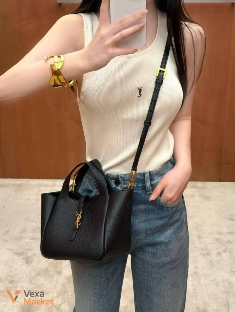 Майка YSL універсального розміру з 100% котону — фото 6