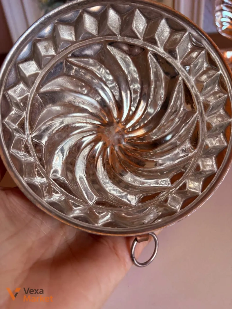 Медная форма для выпечки, 12 см — фото 4