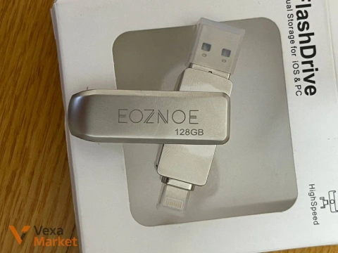 Металевий USB-флеш-накопичувач EOZNOE 128GB USB 3.0 Lightning