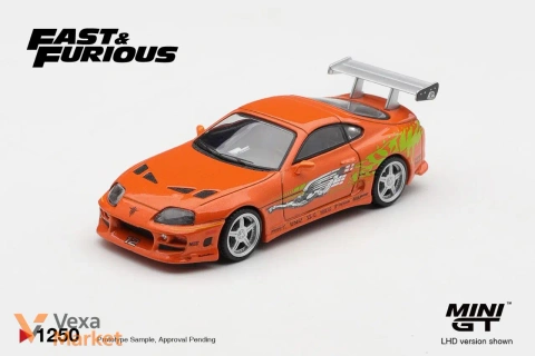 Mini GT Fast & Furious Toyota Supra BOMEX Brian O’Conner 1:64