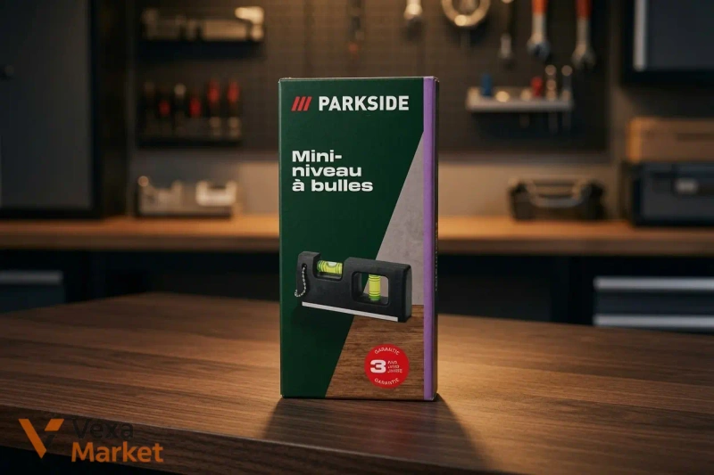 Міні-рівень PARKSIDE 10 см з магнітною основою — фото 3