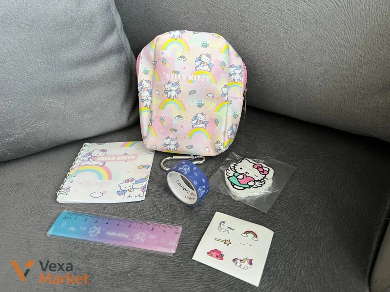 Міні-рюкзачки Hello Kitty з канцелярією від Sanrio — фото 2