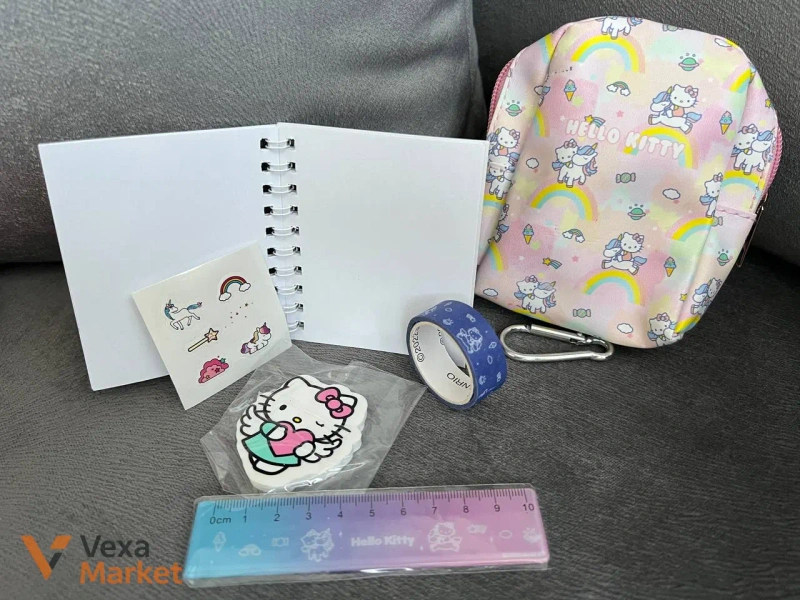 Міні-рюкзачки Hello Kitty з канцелярією від Sanrio — фото 3