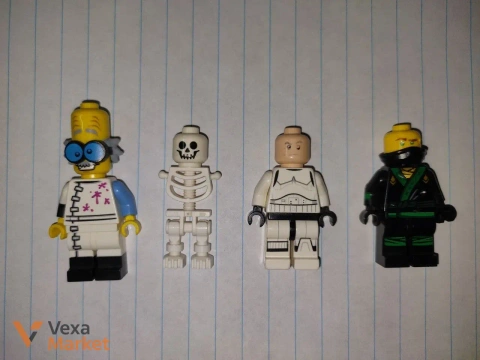 Мініфігурки Lego Star Wars, Lego Ninjago, Монстр-вчений