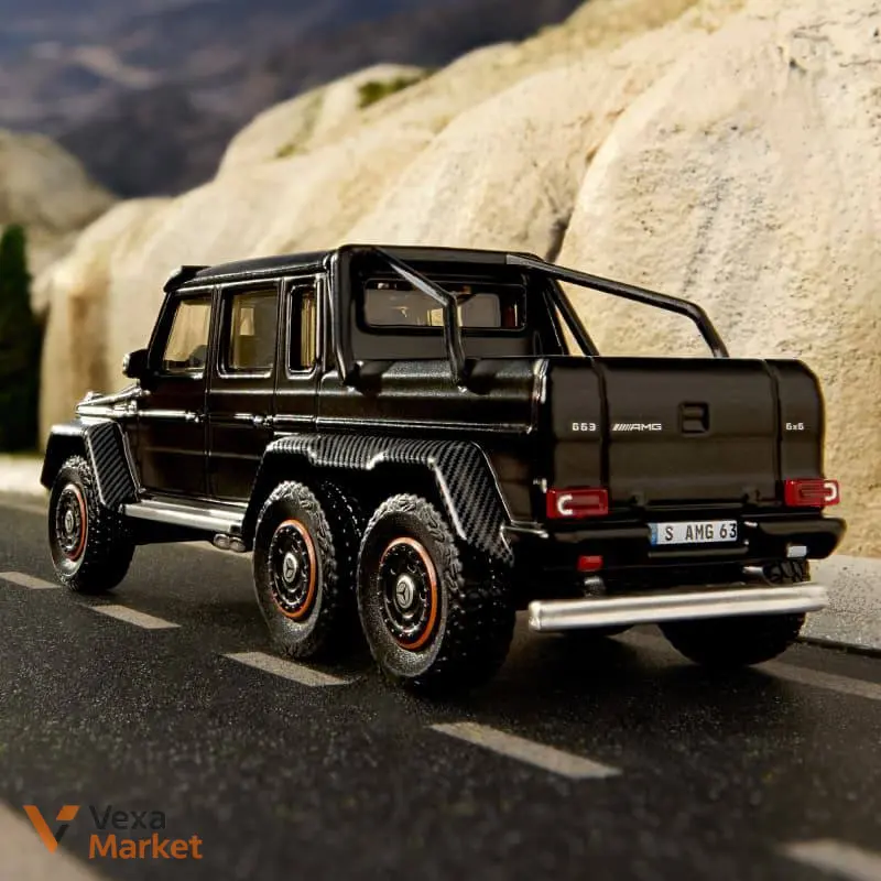 Модель автомобіля Hot Wheels Elite 64 Mercedes-Benz G 63 AMG 6x6 — фото 2