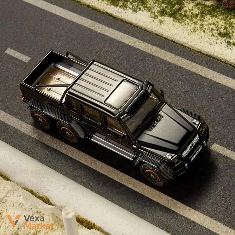 Модель автомобіля Hot Wheels Elite 64 Mercedes-Benz G 63 AMG 6x6 — фото 5
