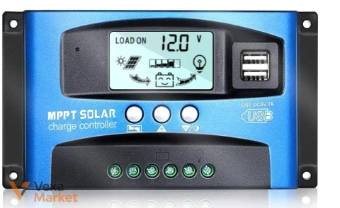 MPPT PWM контролер заряду для сонячних панелей