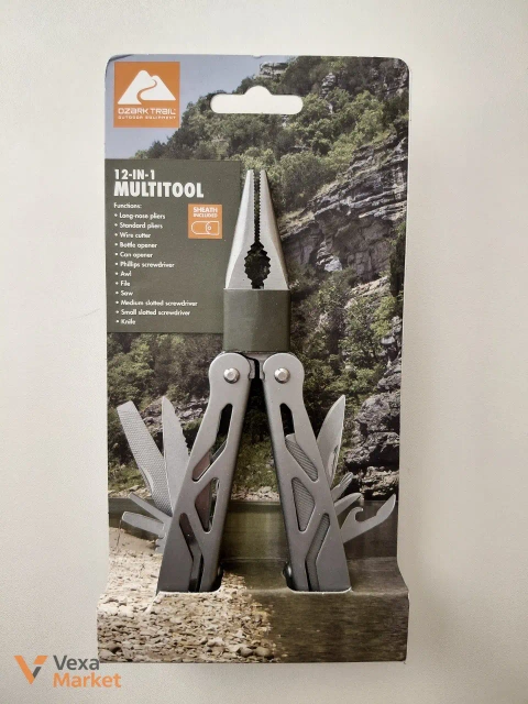 Мультитул Ozark Trail 12-в-1 з чохлом, новий