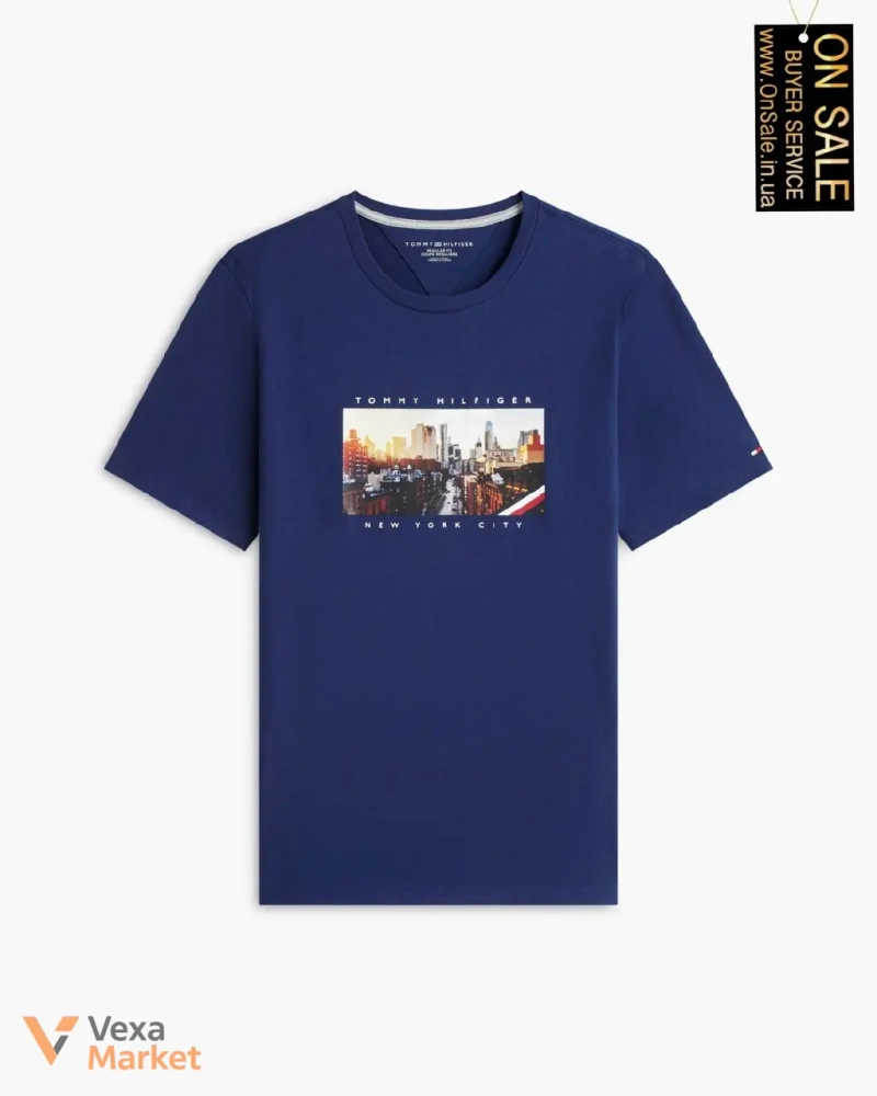 Мужская футболка Tommy Hilfiger с принтом Нью-Йорка — фото 5