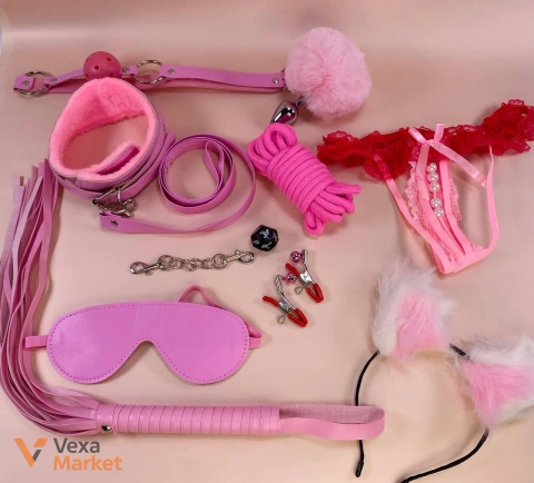Набір БДСМ "Love Bunny" з 10 аксесуарів