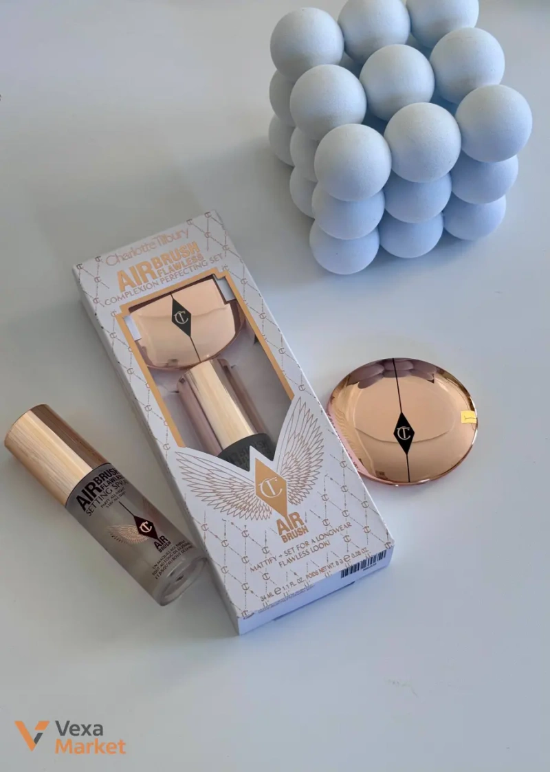 Набір Charlotte Tilbury Airbrush Flawless: пудра та фіксатор макіяжу — фото 2