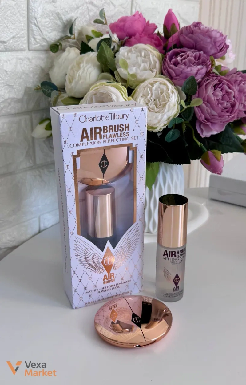 Набір Charlotte Tilbury Airbrush Flawless: пудра та фіксатор макіяжу — фото 3