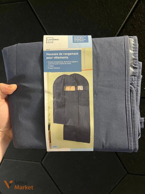Набір чохлів для зберігання одягу LIVARNO home Basic, 2 шт