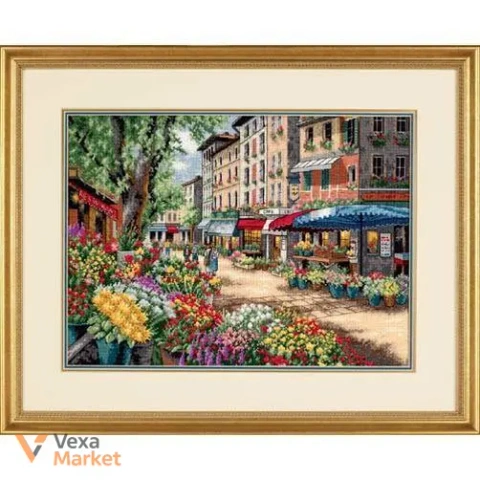 Набір для вишивання хрестиком DIMENSIONS 35256 "Ринками Парижу//Paris Market"
