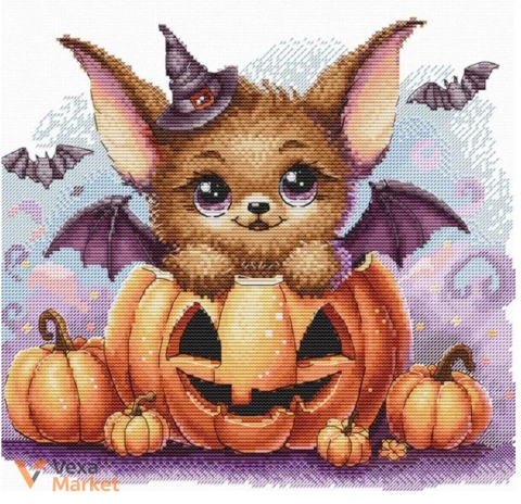 Набір для вишивки хрестиком AVA "Halloween"