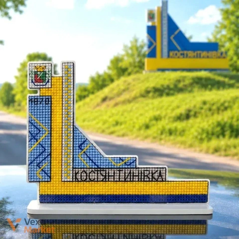 Набір для вишивки нитками «Стела Костянтинівка» від Чарівної Країни