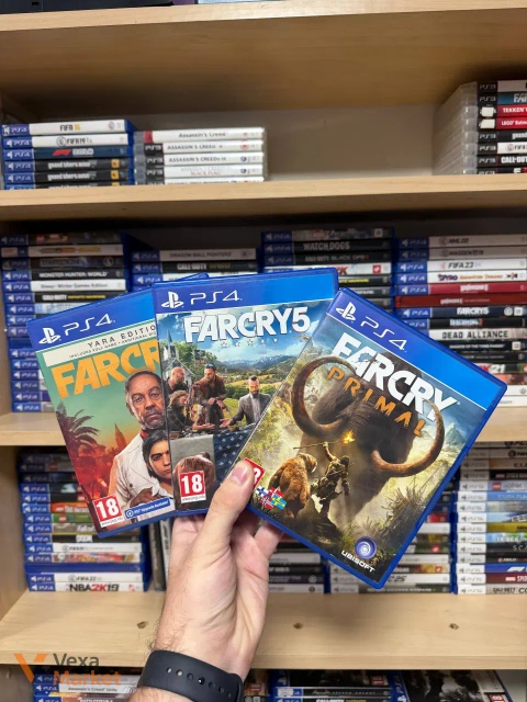 Набір ігор Far Cry для PS4 (Primal, 5, Yara Edition)