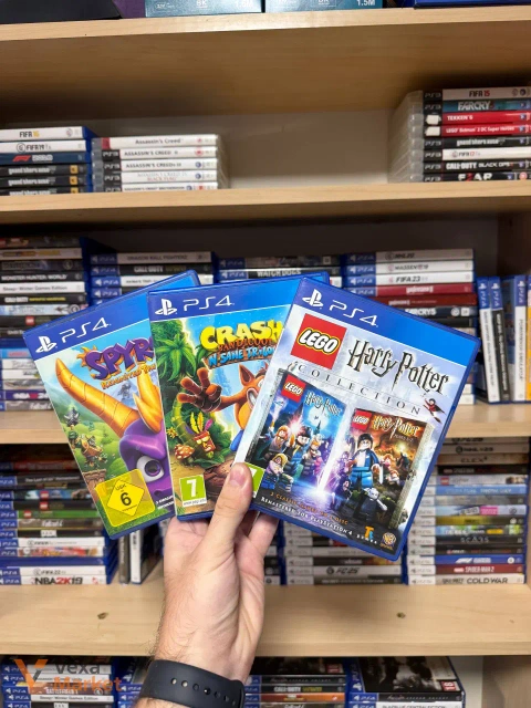 Набір ігор LEGO Harry Potter Collection, Spyro, Crash Bandicoot для PS4