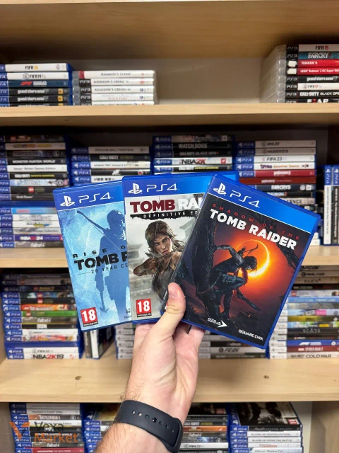 Набір ігор Tomb Raider для PS4