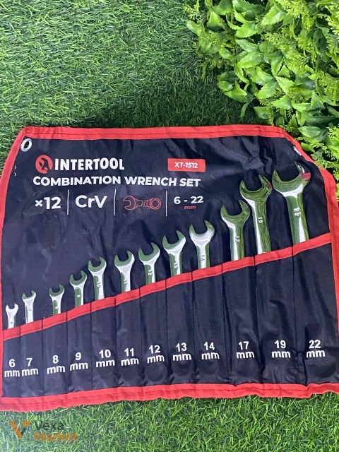 Набір ключів Intertool XT-1512