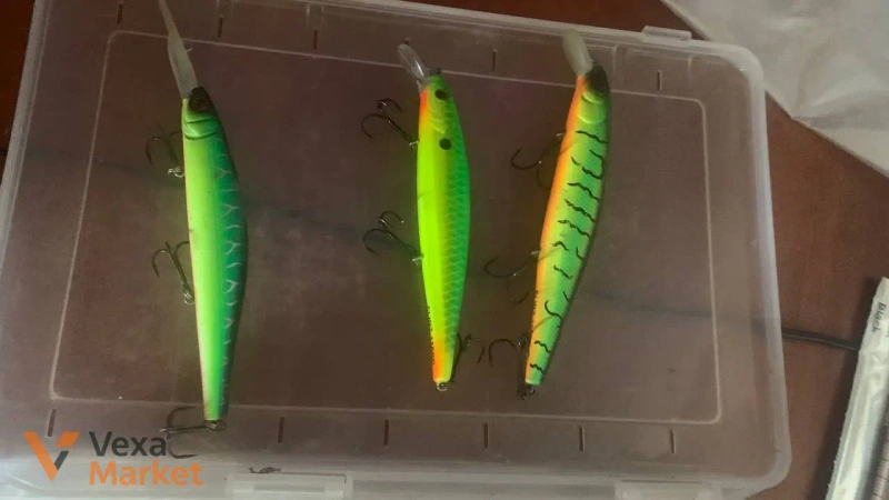 Набір воблерів Jackall, OSP, Zip Baits, Megabass, Tsuyoki, Strike Pro — фото 2