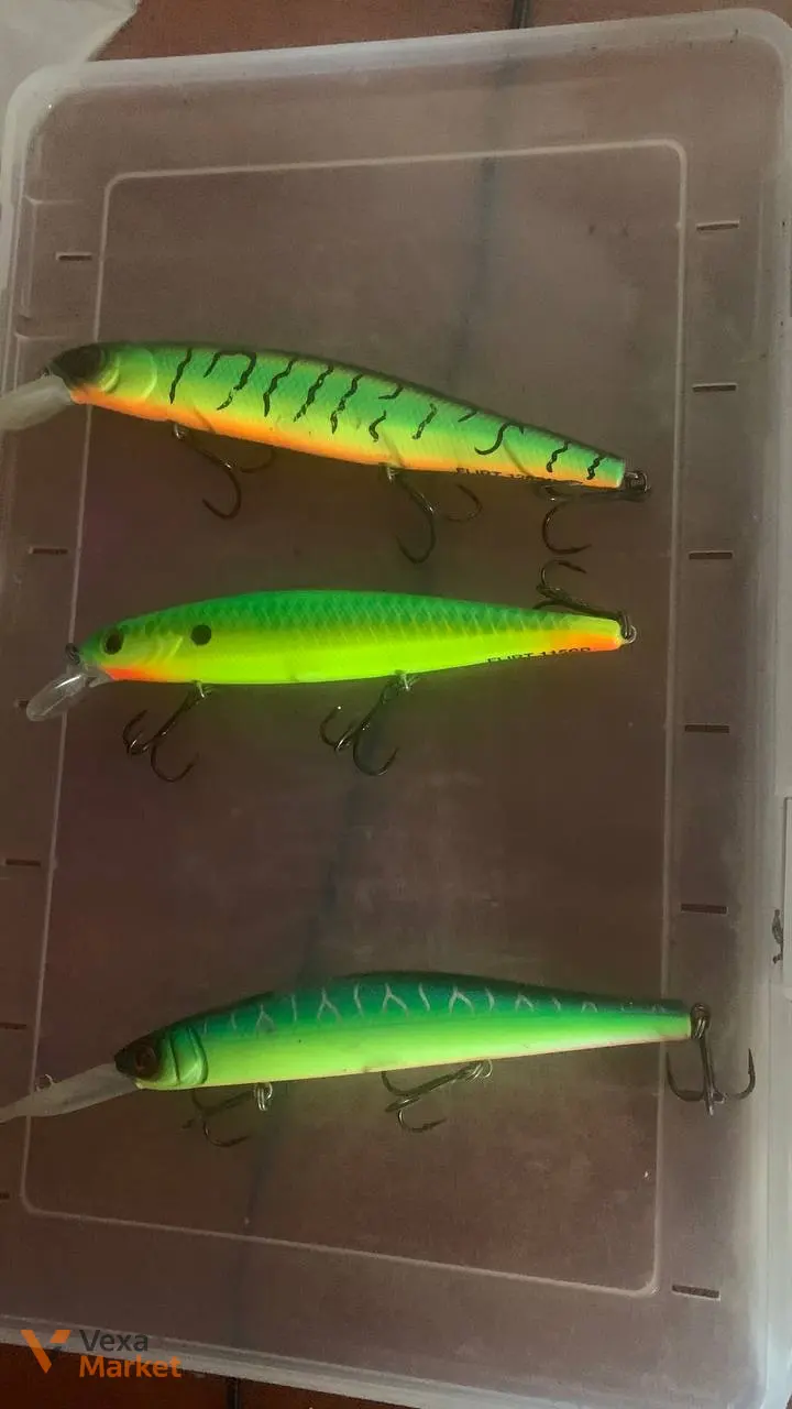 Набір воблерів Jackall, OSP, Zip Baits, Megabass, Tsuyoki, Strike Pro — фото 3