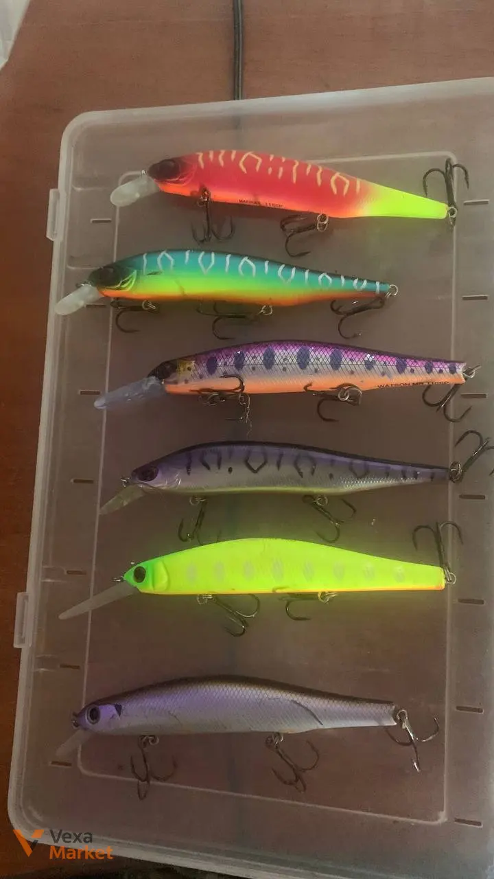 Набір воблерів Jackall, OSP, Zip Baits, Megabass, Tsuyoki, Strike Pro — фото 4
