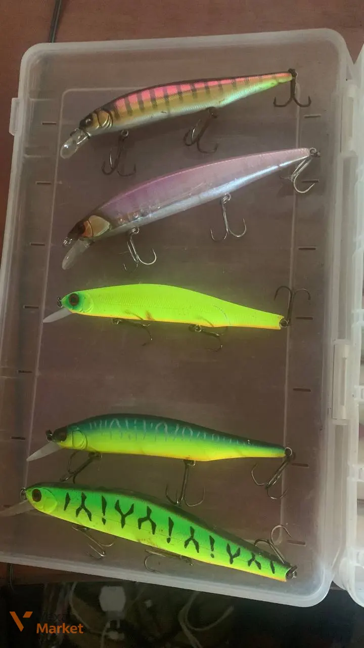 Набір воблерів Jackall, OSP, Zip Baits, Megabass, Tsuyoki, Strike Pro — фото 5