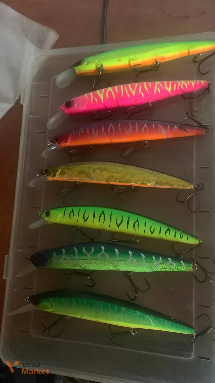Набір воблерів Jackall, OSP, Zip Baits, Megabass, Tsuyoki, Strike Pro — фото 6
