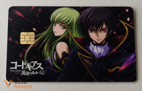 Наклейка на банківську карту "Code Geass"