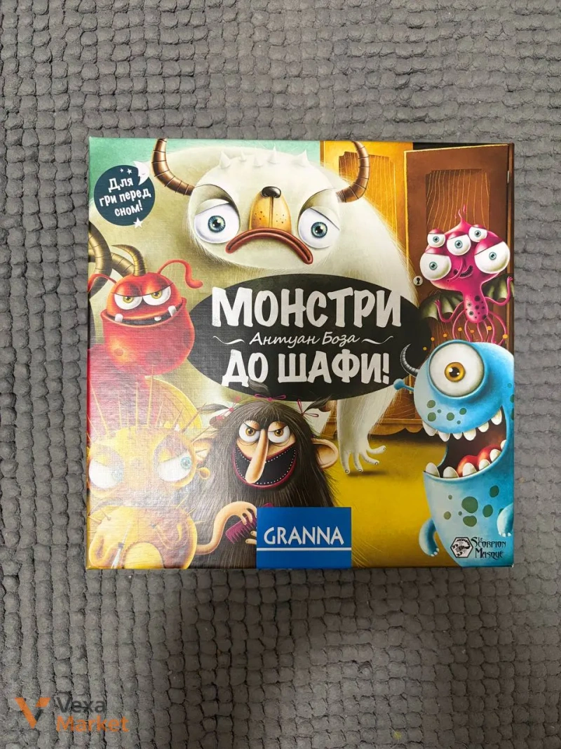 Настільна гра Тисни Лося та Монстри до шафи — фото 2