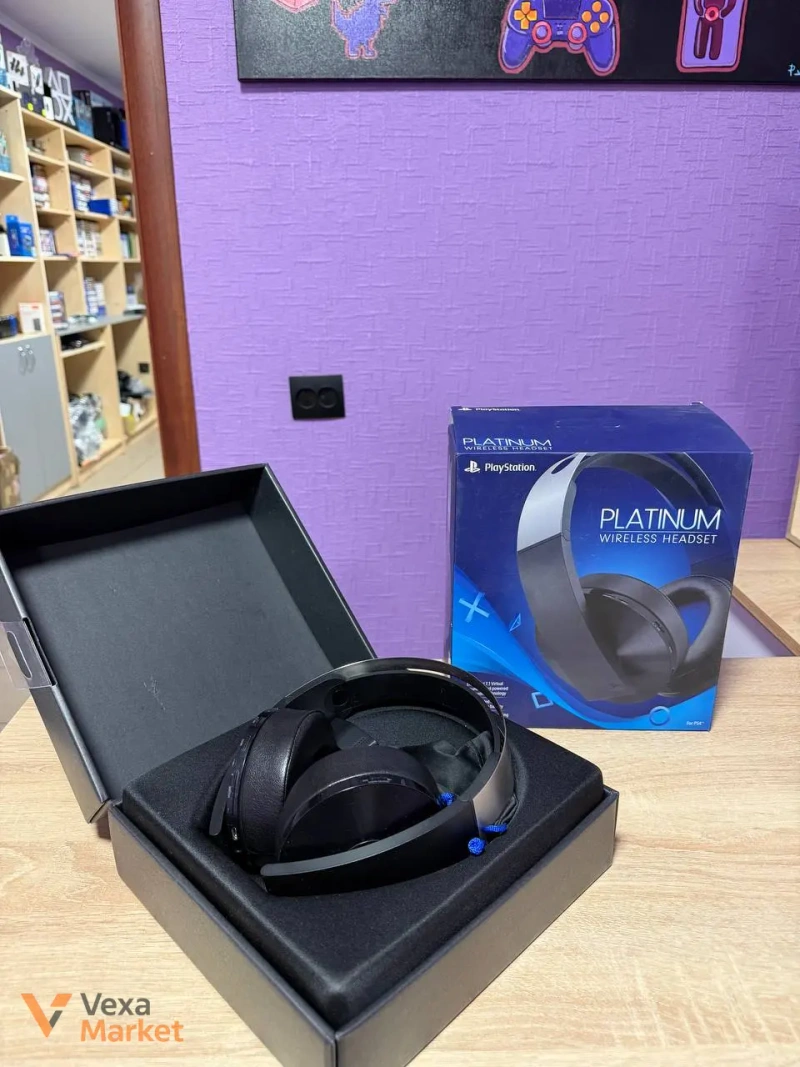 Навушники для PlayStation PS4 Gold Wireless Headset та Platinum Wireless Headset — фото 3