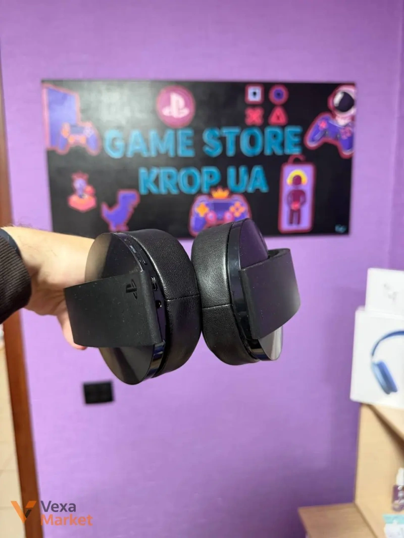 Навушники для PlayStation PS4 Gold Wireless Headset та Platinum Wireless Headset — фото 6