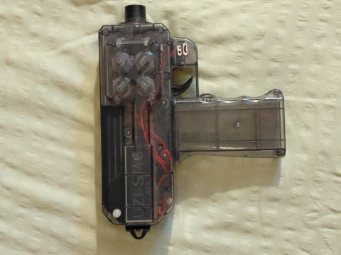 Нерф пістолет uzi smg на акумуляторі