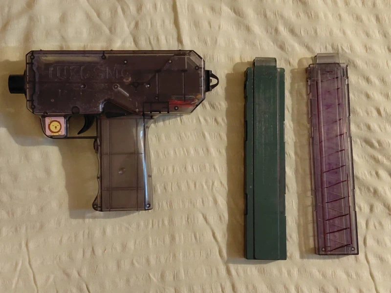 Нерф пістолет uzi smg на акумуляторі — фото 2