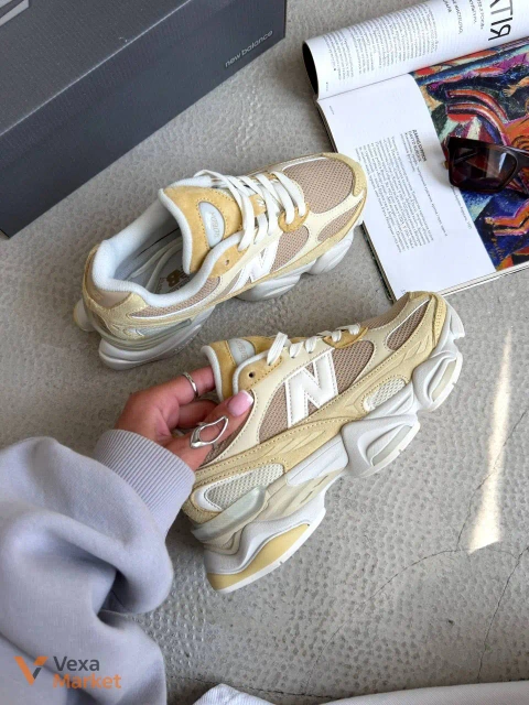 New Balance 9060 BONE SEA SALT замша/текстиль