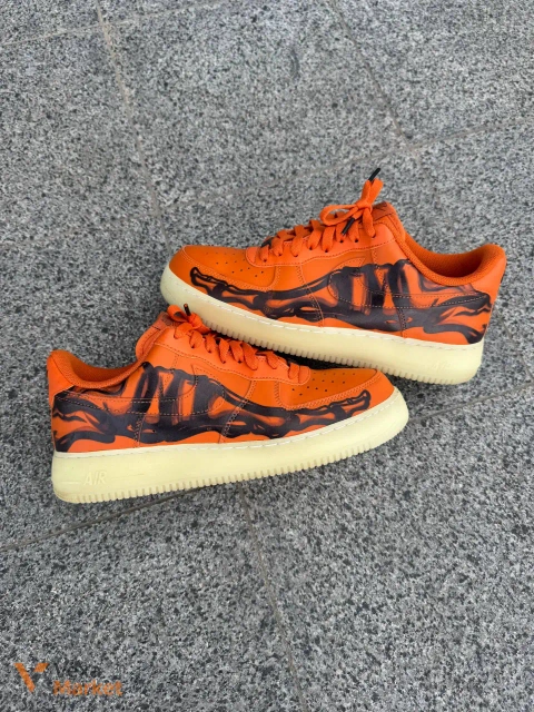 Nike Air Force 1 Low Skeleton Orange 44 размер