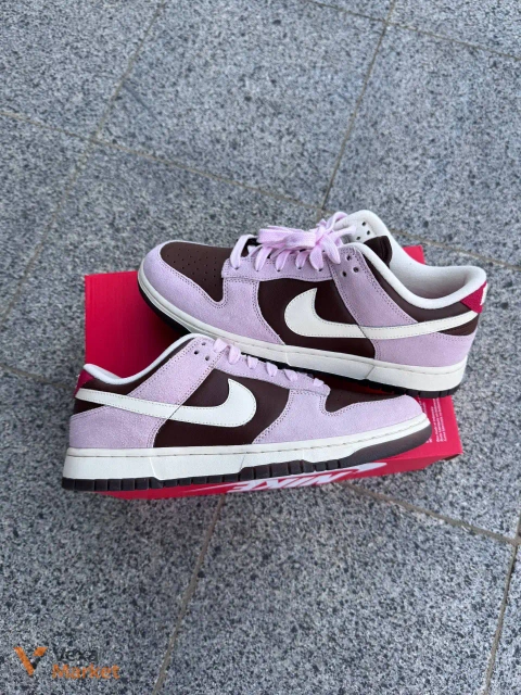 Nike Dunk Low Bordo Pink Розмір 42.5