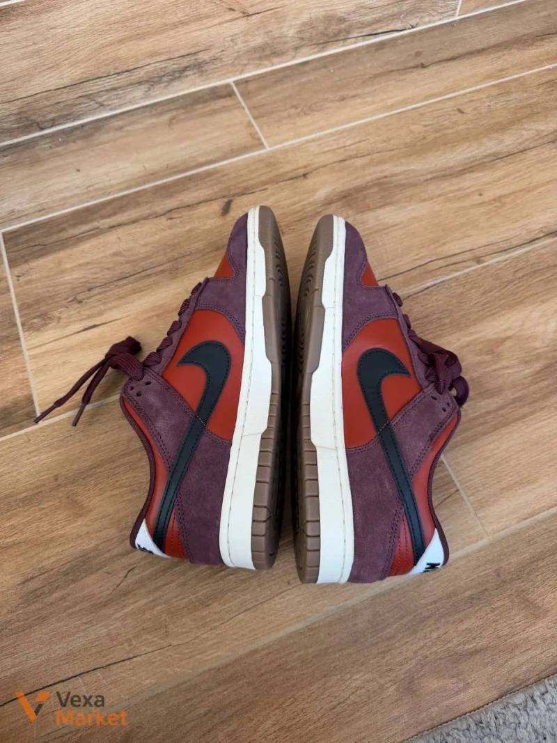 Nike Dunk Low Burgundy/Orange — фото 6