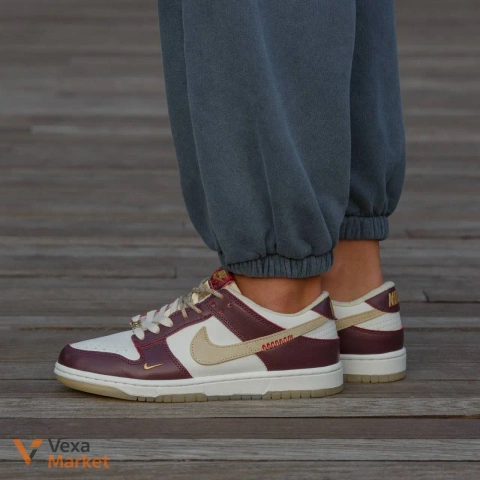 Nike Dunk LX White/Maroon