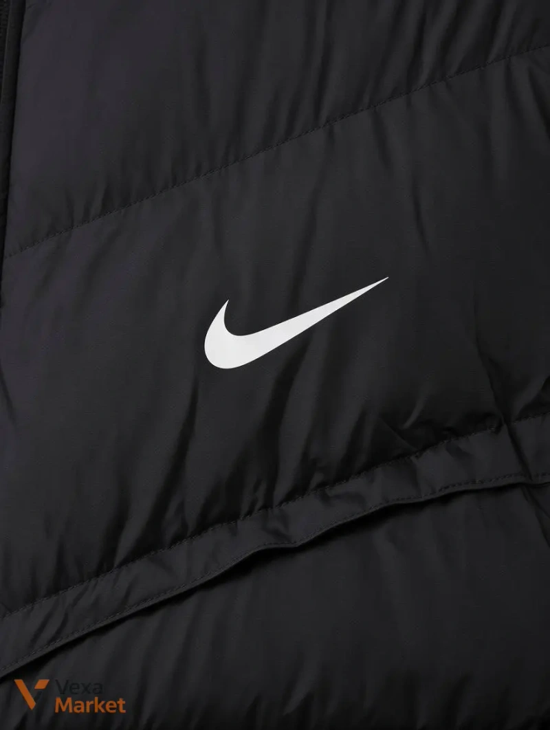 Nike пуховик / куртка з капюшоном чорна L/46 — фото 4