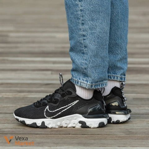 Nike React Vision кроссовки мужские черные 40-45
