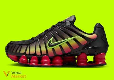 Nike Shox TL "Volt Fire" кроссовки мужские 40.5