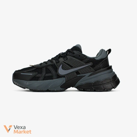 Nike V2K Run 'Black' Шкіра+Текстиль 41-45