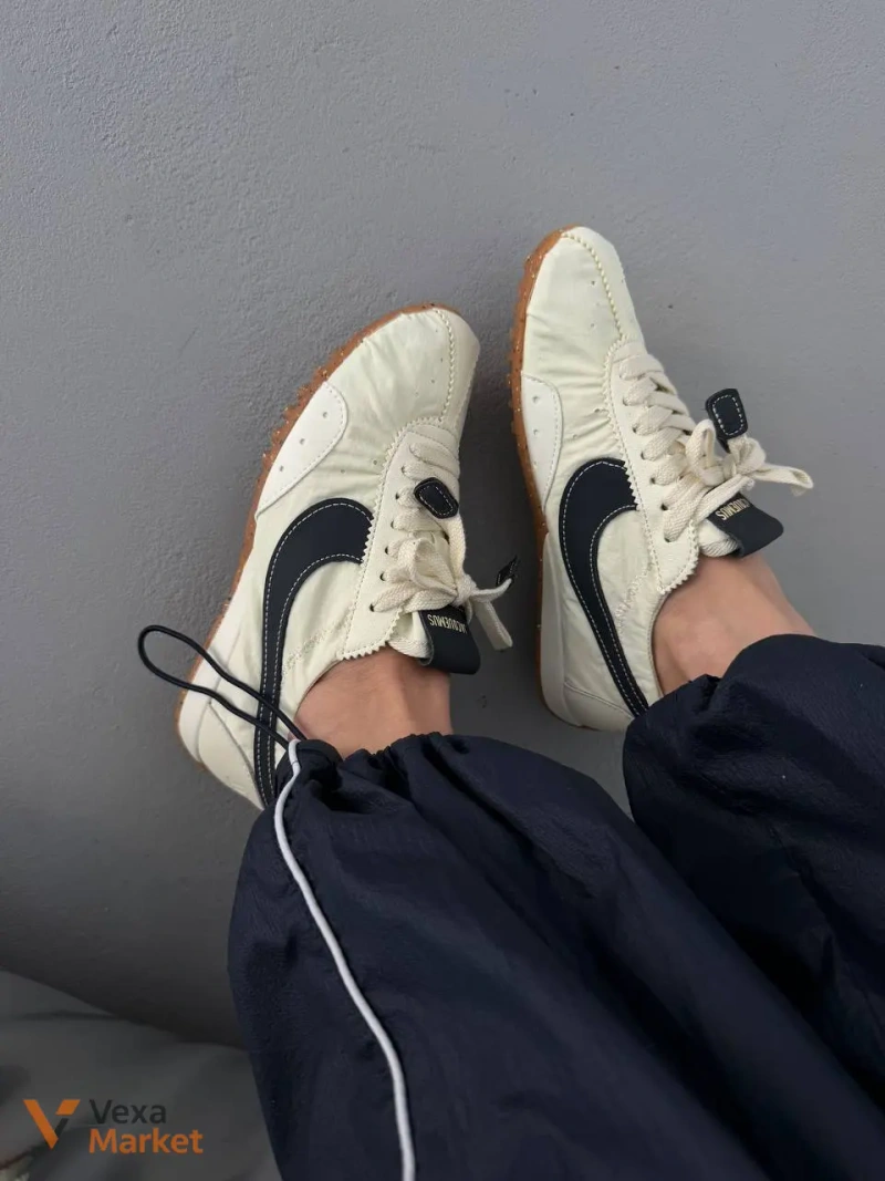 NIKE x JACQUEMUS MOON SHOE CREAM / BLACK — фото 7
