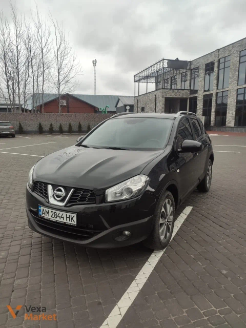 Nissan Qashqai 2012 1.6 Дизель Чорний