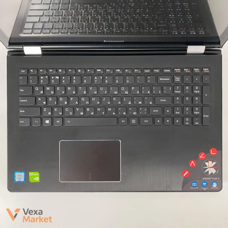 Ноутбук Lenovo Flex 3 1580 2in1 i7-6500U/16GB DDR3/240GB SSD/Nvidia GeForce 940M 2GB — фото 5