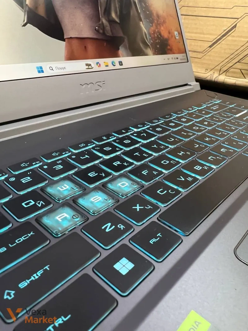 Ноутбук MSI Thin 15 B13VF Intel Core i5 13420H, 16Gb RAM, 500Gb SSD, Nvidia RTX 4060 — фото 6
