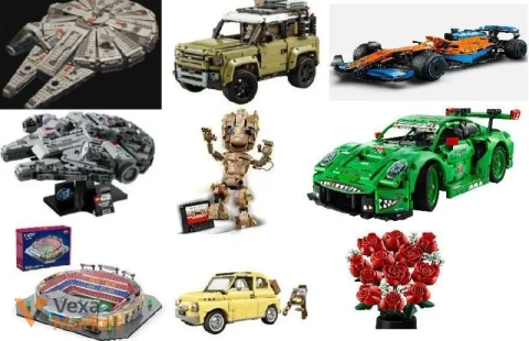 Нові набори конструкторів Lego Technic, Star Wars, Botanicals