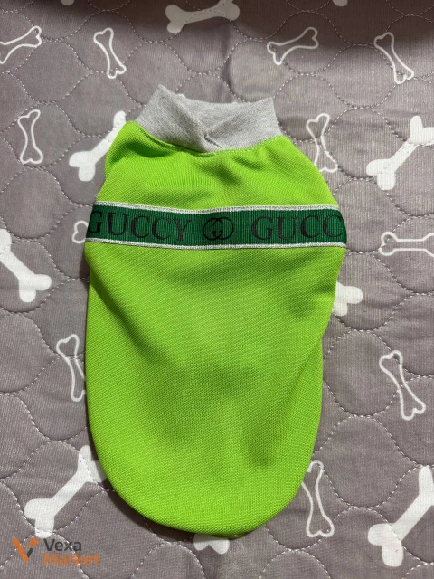 Одяг для собак "GUCCI" зелений